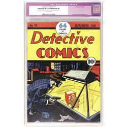 Detective Comics #19 (DC, 1938) CGC Apparent VF 8.0 
