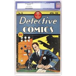 Detective Comics #26 (DC, 1939) CGC VG 4.0 