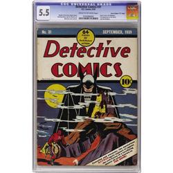 Detective Comics #31 Davis Crippen ("D" Copy) pedigree 