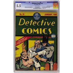Detective Comics #35 (DC, 1940) CGC FN- 5.5 