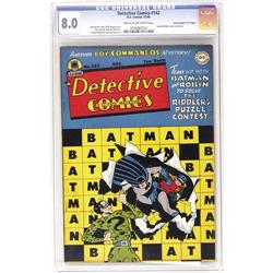 Detective Comics #142 Davis Crippen ("D" Copy) pedigree 