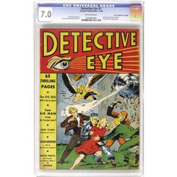 Detective Eye #1 Davis Crippen ("D" Copy) FN/VF 7.0 