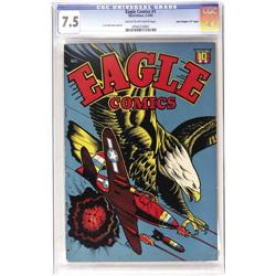 Eagle #1 Davis Crippen ("D" Copy) pedigree (1945) 7.5 