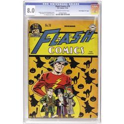 Flash Comics #78 Davis Crippen ("D" Copy) pedigree (DC, 