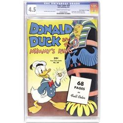 Four Color #29 Donald Duck "D" Copy CGC VG+4.5 