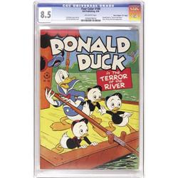 Four Color #108 "Donald Duck in the Terror of the River 