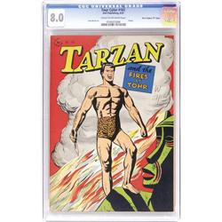 Four Color #161 Tarzan "D" Copy CGC VF 8.0 