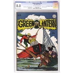 Green Lantern #20 Davis Crippen ("D" Copy) pedigree 8.0 