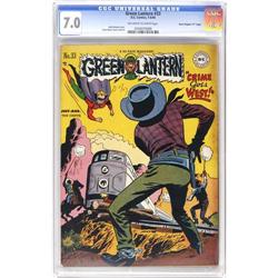 Green Lantern #33 Davis Crippen ("D" Copy) pedigree (DC 