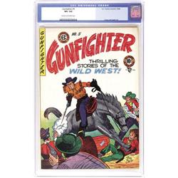 Gunfighter #5 CGC VF+ 8.5 Cream to off-white pages 