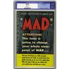 Image 1 : Mad #17 Gaines File pedigree 8/12 (EC, 1954) CGC NM 9.4 