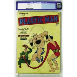 Plastic Man #3 (Quality, 1946) CGC VF/NM 9.0 