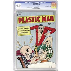 Plastic Man #21 Davis Crippen ("D" Copy) NM- 9.2 