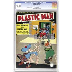 Plastic Man #25 Davis Crippen ("D" Copy) VF/NM 9.0 