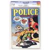 Image 1 : Police Comics #29 Davis Crippen ("D" Copy) CGC VF- 7.5 