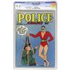 Image 1 : Police Comics #34 Davis Crippen ("D" Copy) CGC NM- 9.2 