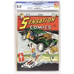 Sensation Comics #51 "D" Copy - CGC VF 8.0 