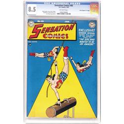 Sensation Comics #85 "D" Copy - CGC VF+ 8.5 