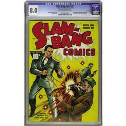 Slam-Bang Comics #1 Nova Scotia pedigree (1940) VF 8.0 