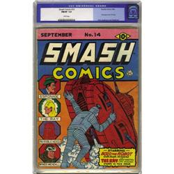 Smash Comics #14 (Quality, 1940) CGC FN/VF 7.0 