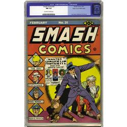 Smash Comics #31 Mile High pedigree (Quality, 1942) 9.4 