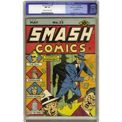 Smash Comics #33 Mile High pedigree (Quality, 1942) 9.4 