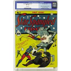 Star Spangled Comics #1 (DC, 1941) CGC VF- 7.5 