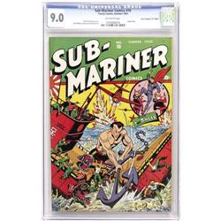 Sub-Mariner Comics #10 "D" Copy - 1943 - CGC VF/NM 9.0 