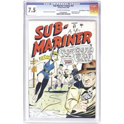 Sub-Mariner Comics #27 Davis Crippen ("D" Copy) VF- 7.5 