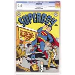 Superboy #2 "D" Copy CGC NM 9.4 