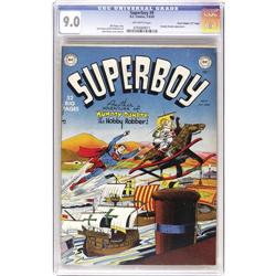 Superboy #9 Davis Crippen ("D" Copy) pedigree VF/NM 9.0 