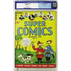 Super Comics #5 File Copy (Dell, 1938) CGC NM 9.4 