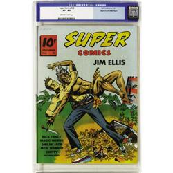 Super Comics #28 Mile High pedigree (Dell, 1940) 