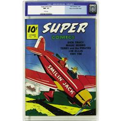 Super Comics #29 Mile High pedigree (Dell, 1940) NM- 