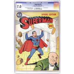 Superman #4 (DC, 1940) CGC FN/VF 7.0 