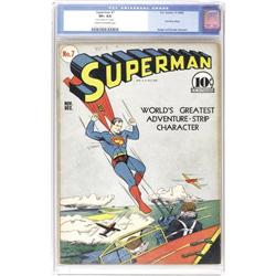 Superman #7 (DC, 1940) CGC VF+ 8.5 