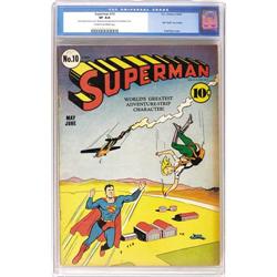 Superman #10 (DC, 1941) CGC VF 8.0 
