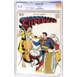 Superman #42 (DC, 1946) CGC VF/NM 9.0 White pages 