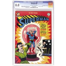 Superman #68 Davis Crippen ("D" Copy) 1951 - CGC VF 8.0 