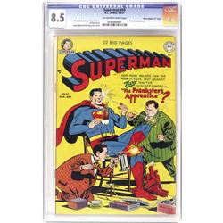 Superman #69 Davis Crippen ("D" Copy) CGC VF+ 8.5 
