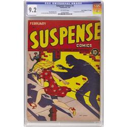 Suspense Comics #2 Davis Crippen ("D" Copy) CGC NM- 9.2 