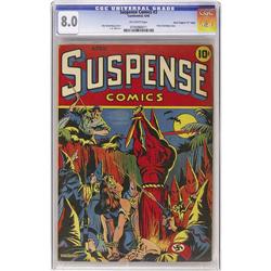 Suspense Comics #3 "D" Copy CGC VF 8.0 