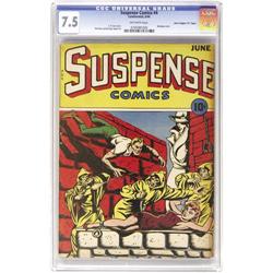 Suspense Comics #4 Davis Crippen ("D" Copy) VF- 7.5 