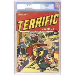 Terrific Comics #1 Crowley Copy pedigree (1944) VF- 7.5 