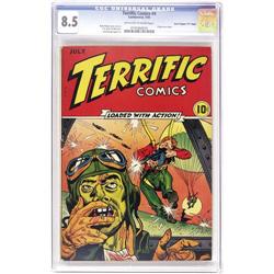 Terrific Comics #4 Davis Crippen ('D" Copy) CGC VF+ 8.5 