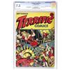 Image 1 : Terrific Comics #5 Davis Crippen ("D" Copy) CGC VF- 7.5 