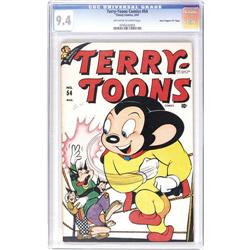 Terry-Toons Comics #54 "D" Copy - 1947 - CGC NM 9.4 