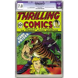 Thrilling Comics #1 (Better Publications, 1940) FN/VF 