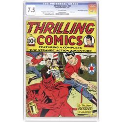 Thrilling Comics #33 Davis Crippen ("D" Copy) VF- 7.5 