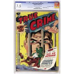 True Crime Comics #2 Davis Crippen ("D" Copy) CGC 7.5 
